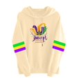 thumbnail image 1 of Levmjia Womens Hooded Sweatshirt Long Sleeve Carnival Printed Round Neck Casual Pullover Comfortable Loose Fit Tops Holiday Work Commute Home Relaxation, 1 of 5
