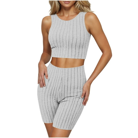 Levmjia Womens Pajama Set 2 Piece Soft Cotton Sleepwear Short Sleeve Lounge Set Comfortable Summer Pajamas For Women Home Relaxing Nightwear Breathable Loungewear