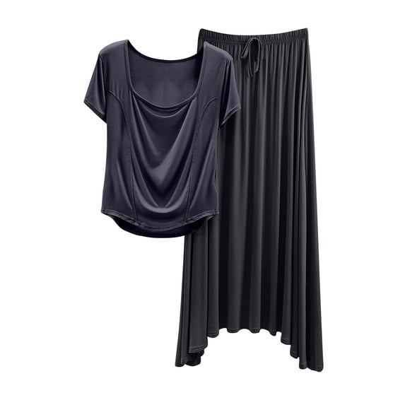 Levmjia Womens Pajama Set Cotton Long Sleeve Sleepwear Loungewear Soft Comfortable 2 Piece Pjs Set For Women Nightwear Home Sleep Relax