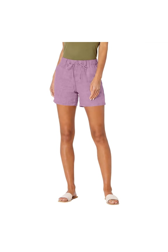 Womens Shorts High Waist Drawstring A Line Casual Summer Shorts with Pockets Oversized Loose Comfortable Beach Yoga Shorts Multiple Colors