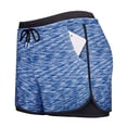 thumbnail image 1 of Levmjia Womens Shorts Plus Size Clearance Summer Run Elastic Wasit Workout Shorts With Liner Pockets Sport Yoga Shorts, 1 of 4