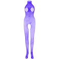 thumbnail image 1 of Levmjia Womens Sleeveless Fishnet Bodystocking One Piece Lingerie Set High Neck Mesh Jumpsuit Stretchy Soft Breathable Romantic Private Date Nights Solid Color, 1 of 9