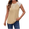 thumbnail image 1 of Levmjia Womens Sleeveless Tank Tops Cotton Summer Casual Cute Basic Stretch Comfortable Slim Fit V Neck Blouse for Daily Wear Gym Workout, 1 of 3