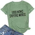 thumbnail image 1 of Levmjia Womens Summer Plus Size Short Sleeve Tops Women Cat Letter Printing Short Sleeve Shirt Casual Tops Blouse, 1 of 3