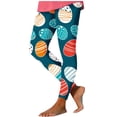 thumbnail image 1 of Levmjia Womens Pants Easter Printed Casual Fashion Tight Yoga Comfy Elastic High Waist Sweatpants Fashion Bottoming Leisure Pants Sports Daily Wear, 1 of 5
