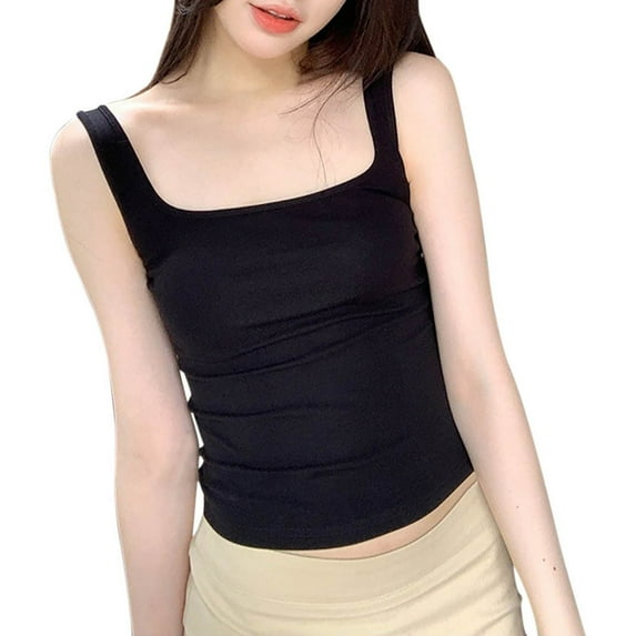 Levmjia Womens Sleeveless Tank Tops Casual V Neck Summer Blouse Soft Polyester Spandex Stretchy Comfortable Loose Fit Solid Color T Shirt for Daily Wear