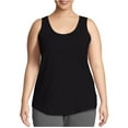 thumbnail image 1 of Levmjia Womens Tank Tops Plus Size Cotton Sleeveless Tshirt Casual Round Neck Pullover Summer Loose Fit Comfortable Stretchy V Neck Tee, 1 of 6