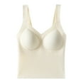thumbnail image 1 of Levmjia Womens Thermal Underwear Winter Warm With Chest Pad Solid Color Seamless Padded Sleeveless Shirt Cold Proof Base Layer Soft Comfortable Long Sleeve Tops For Casual Wear, 1 of 3