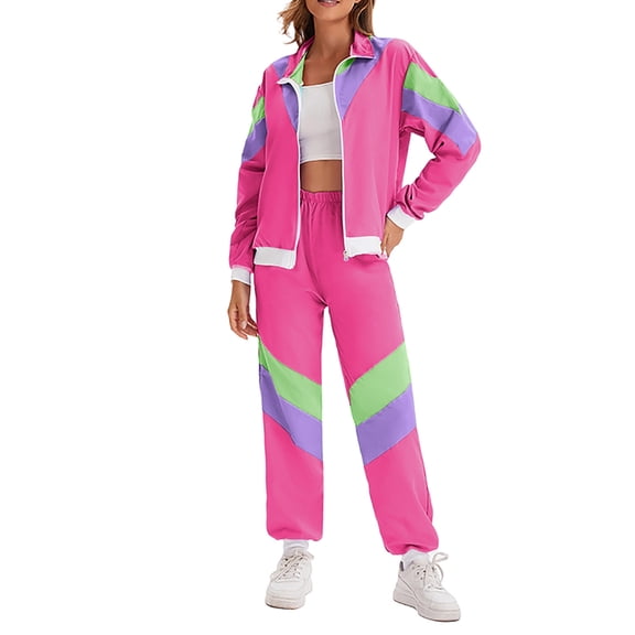 Levmjia Womens Tops and Pants Set Casual Lapel Long Sleeve Coat Sports Pants Outfits 2 Piece Soft Comfy Four Season Wear For Yoga Workout Travel Daily