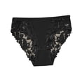 thumbnail image 1 of Levmjia Womens Underpants High Waist Briefs Plus Size Seamless Thong Lace Breathable No Show Solid Color Panties For Daily Wear Comfort, 1 of 4
