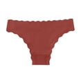 thumbnail image 1 of Levmjia Womens Underpants Seamless Briefs Bikini Thong Solid Color No Show Panties High Waist Breathable Comfortable Everyday Wear Invisible Under Clothes, 1 of 3