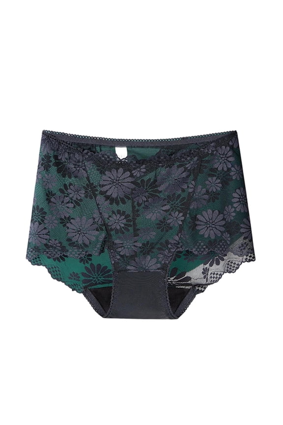 Womens Underwear Lace Seamless Hip Lifting High Waist Thong Panties Mesh Cotton Breathable Comfortable Daily Wear And Special Occasions