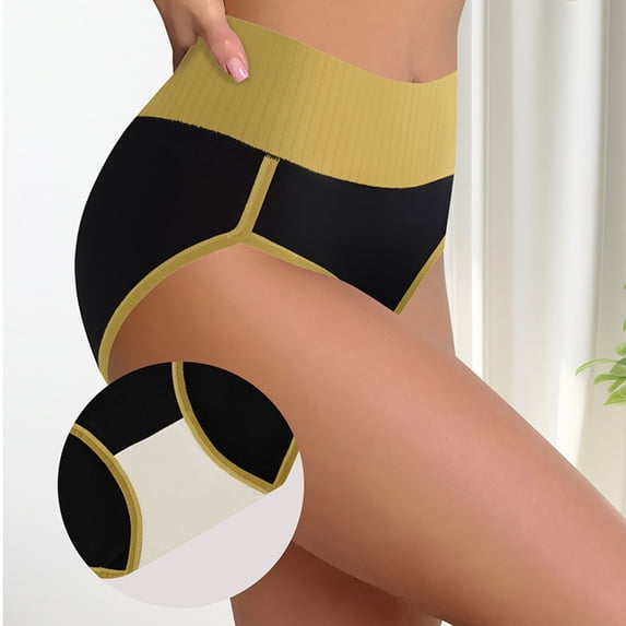Levmjia Womens Underwear Seamless Panties High Waist Tummy Control Breathable No Show Briefs For Women Plus Size Comfortable Everyday Wear