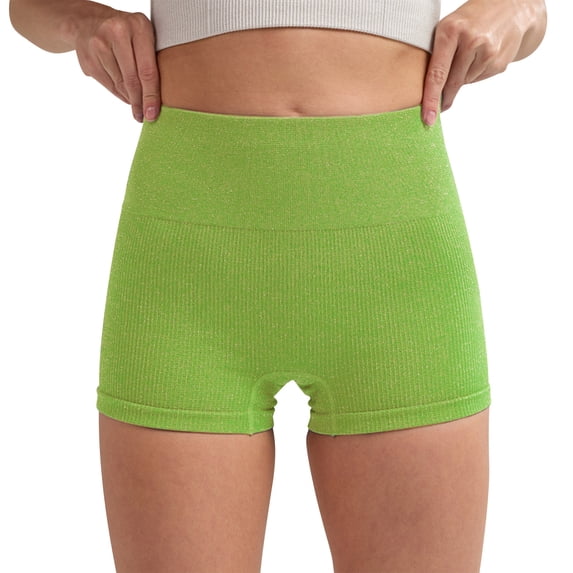 Levmjia Yoga Shorts For Women Tight Fitting High Waisted Compression Workout Shorts Breathable Fitness Shorts With Pockets For Gym Comfortable Breathable Running Daily Wear