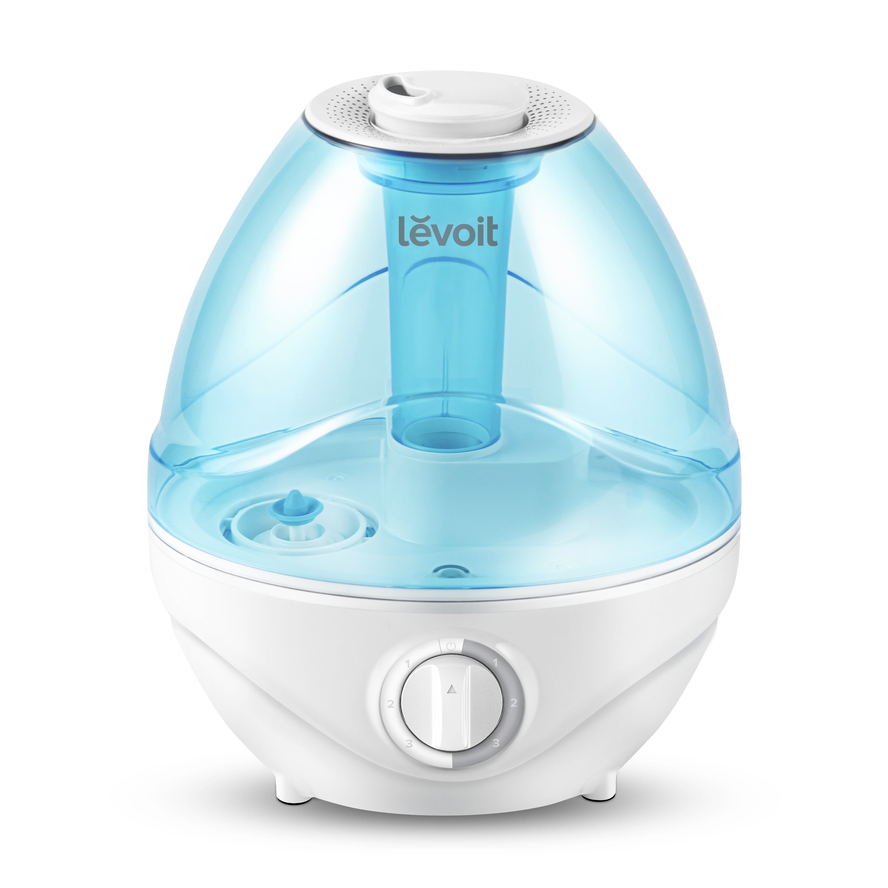 Levoit 2.4L 290 sq ft Ultrasonic Mist Humidifier, White and Blue - image 1 of 17