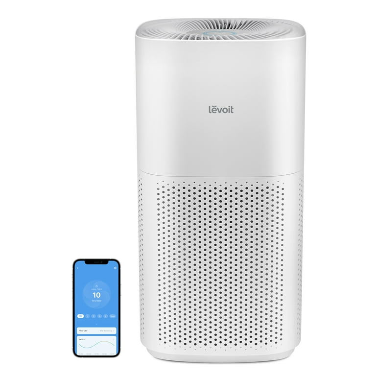 Levoit Air Purifier Plasma Pro 600S for Extra Large Rooms 1588 sq. ft Smart with Laser Sensor Auto Mode Energy Star