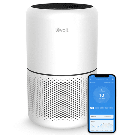 Levoit - PlasmaPro 300S Smart True HEPA Smart Air Purifier - White