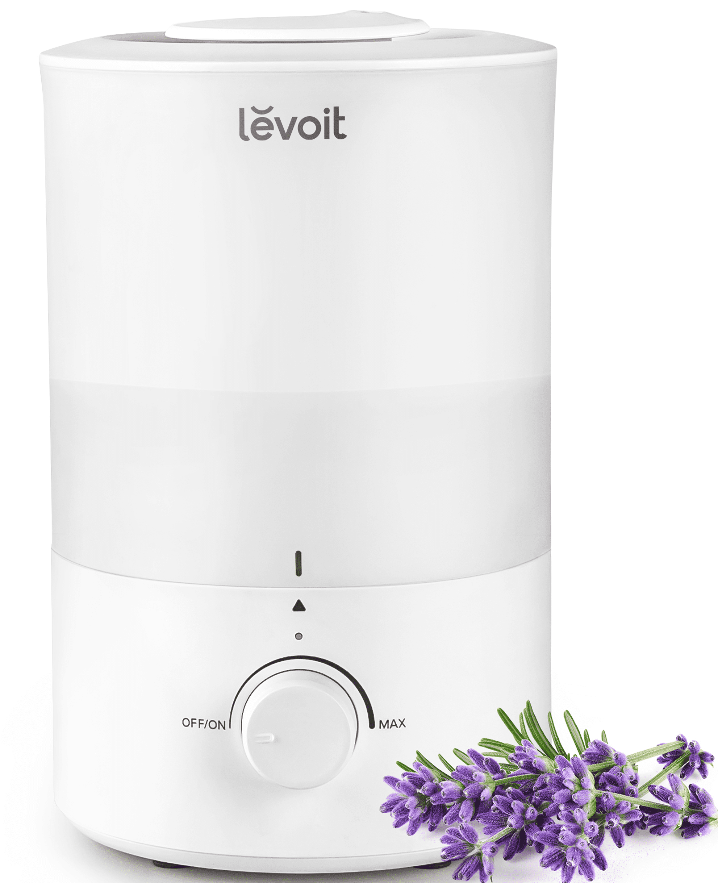 Levoit Cool Mist Humidifier for Room, 3L Top-Fill Humidifier for Bedrooms,  and Baby Nurseries, with Aromatherapy, Dual 150, White