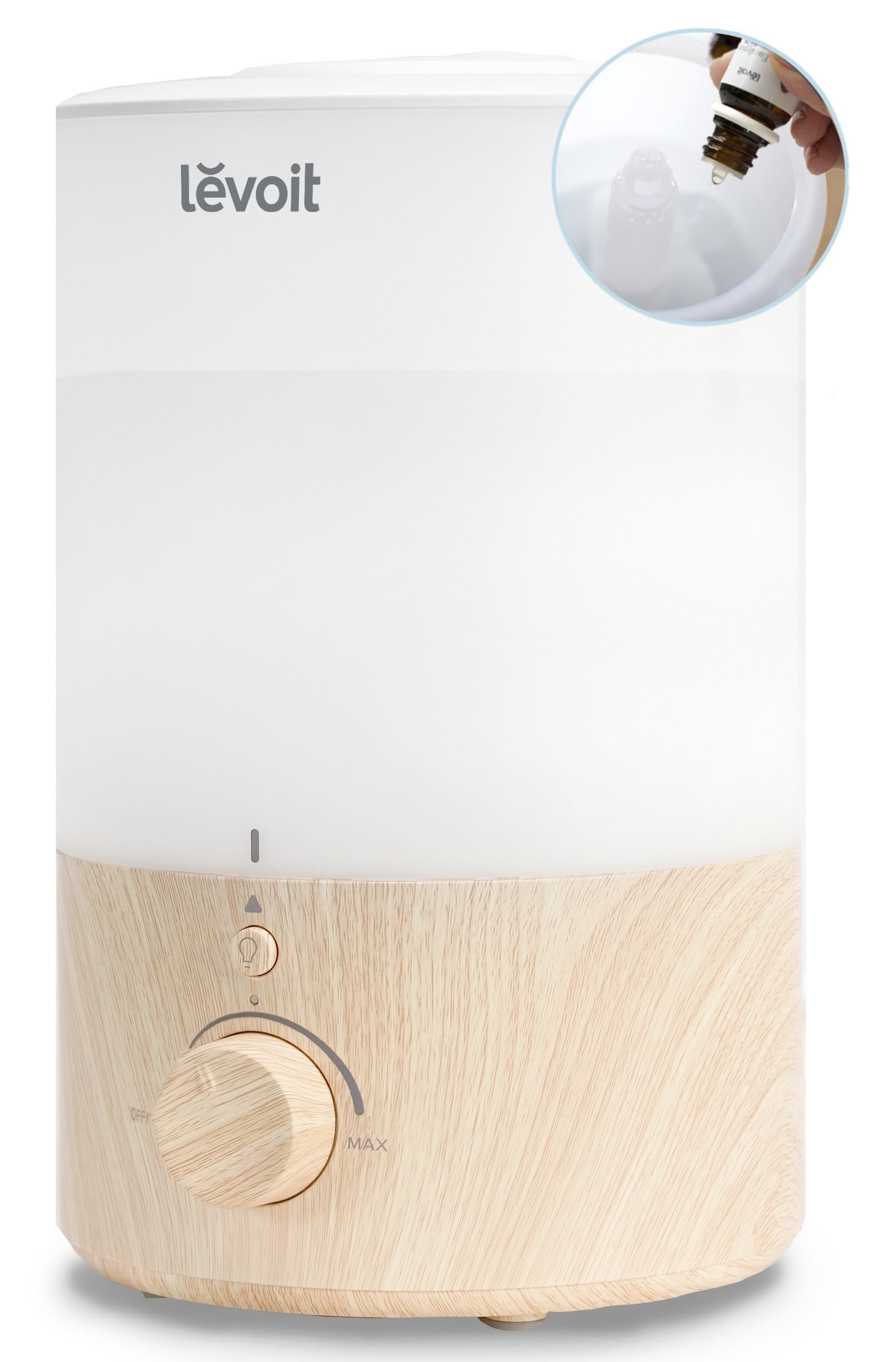 Levoit Cool Mist Humidifier for Room, 3L Top Fill humidifier for Large