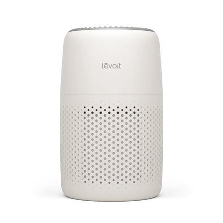 Levoit Core Mini with Night Light 255 Sq Ft 3-Stage Original Filter Air Purifier, Cream White