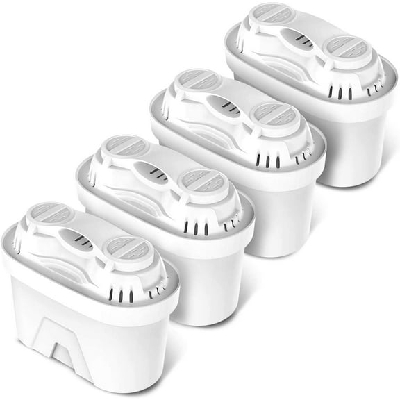 Levoit LV110WP Water Pitcher Replacement Filters (4 Pack), White
