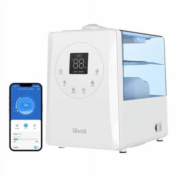 Levoit Smart Hybrid Ultrasonic Warm Cool Mist 1 58g Humidifier
