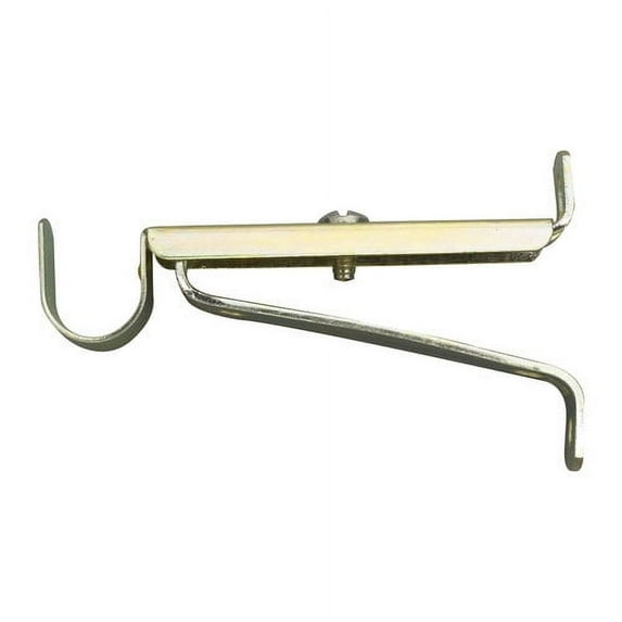 Levolor 14336 Cafe Rod Brackets, Brass