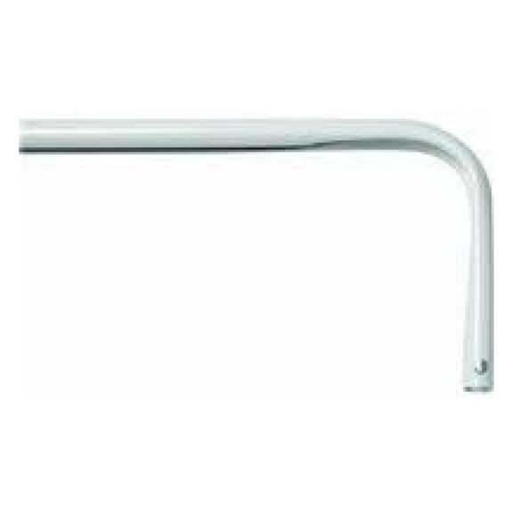 Levolor A7004213283 Heavy Duty Curtain Rod, 26-to-45-Inch Width, White