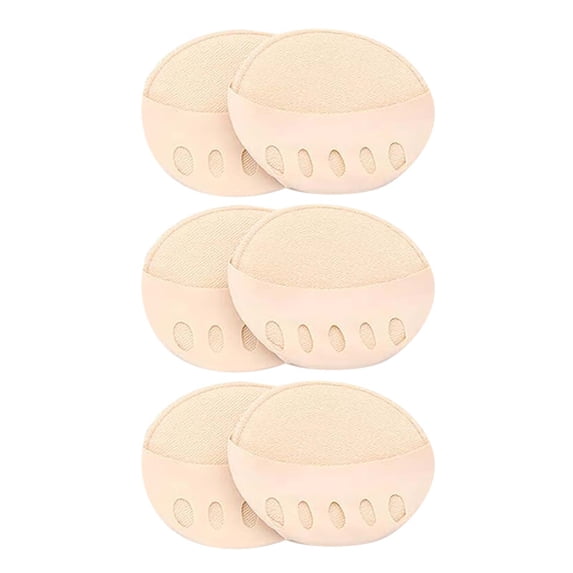 Levoria Foot Pads 3 Pairs Forefoot Cushion Gel Inserts for Comfort Support Sports Running Walking Work Shoes