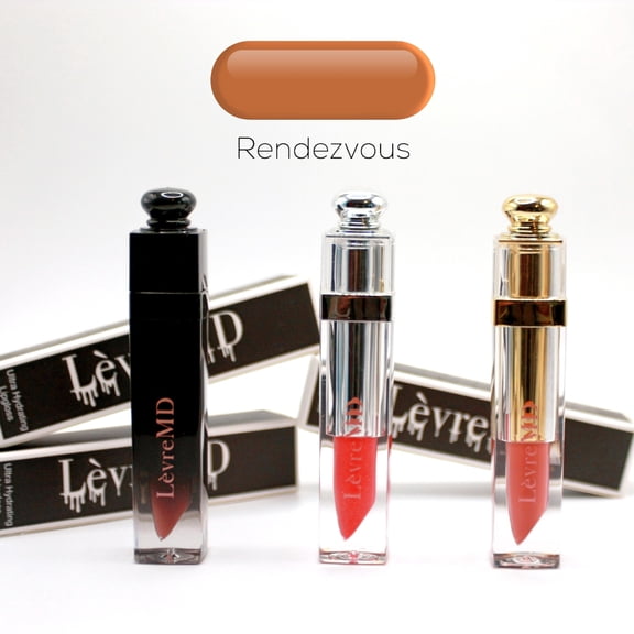LevreMD Cosmetics' Medically Researched Vegan Lip Gloss with Hyaluronic Acid - Rendezvous Matte