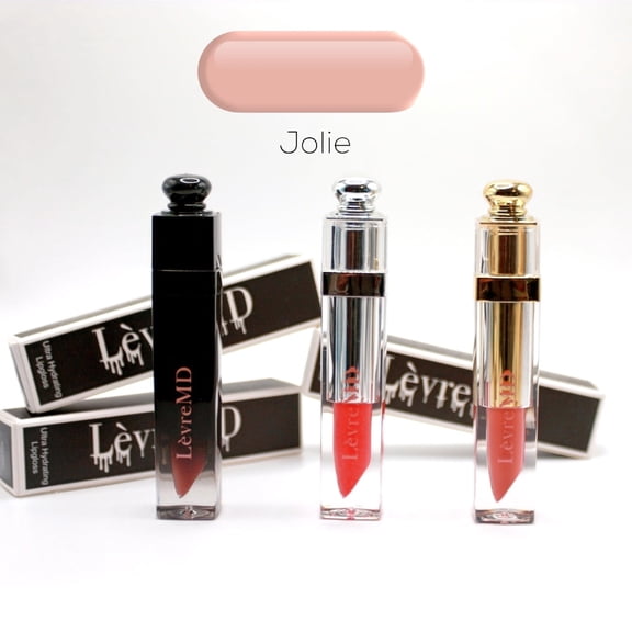 LevreMD Cosmetics' Medically Researched Vegan Lip Gloss with Hyaluronic Acid - Jolie Gloss