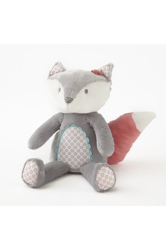 Soft Stuffed Animals and Plush Toys, Polyester Cotton Gray