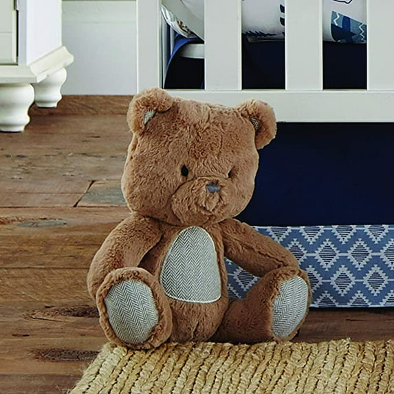 Levtex Baby - Emerson Stuffed Toy - Brown Bear - Nursery Accessories