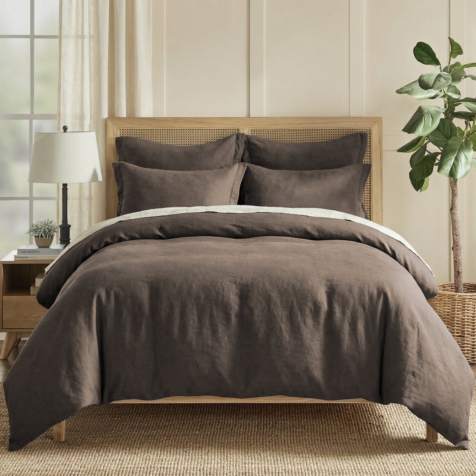 値引＊MHL. 新品未使用＊HIGHGAUGE COTTON LINEN Levtex Home - 100% French Flax Linen - Twin Duvet Cover - French