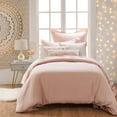 thumbnail image 1 of Levtex Home - 100% Linen - Twin Duvet Cover - Washed Linen in Blush - Duvet Cover Size (68 x 88in.), 1 of 9