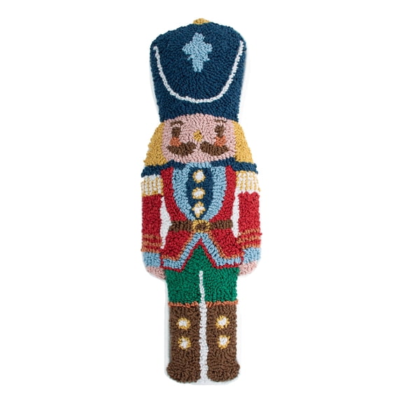 Levtex Home - 3D Nutcracker Pillow - Holiday - Decorative Pillow (18x6in.)