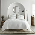 thumbnail image 1 of Levtex Home - Austin Quilt Set - Full/Queen Quilt and Two Standard Shams - Diamond Quilted - White - Quilt (88x92in.) and Shams (20x26in.) - Reversible - Linen/Cotton, 1 of 5