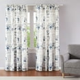 thumbnail image 1 of Levtex Home - Beach Life - Window Panels with Rod Pocket - Two Curtains 84 inch Length - Coastal Toile - Navy and Cream - 100% Cotton - Lined, 1 of 3
