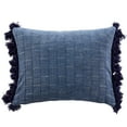 thumbnail image 1 of Levtex Home - Bennett - Decorative Pillow (14 x 18in.) - Blue Tassel - Shades of Blue, 1 of 3