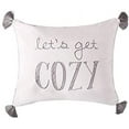 thumbnail image 1 of Levtex Home - Camden -Decorative Pillow (14X16in.) - Lets Get Cozy - Grey and Cream, 1 of 4