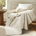 thumbnail image 1 of Levtex Home - Cloud Waffle - Throw - Waffle Textured - Undyed Cream - Throw (50x60in.) - Cotton, 1 of 5