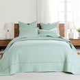 thumbnail image 1 of Levtex Home - Cross Stitch Bedspread Set - Full Bedspread and One Standard Sham - Cross Stitch Pattern - Bedspread (100x104in.) and Sham (20x26in.) - Cotton, 1 of 4
