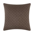 thumbnail image 1 of Levtex Home - Cross Stitch - Decorative Pillow (18 x 18in.) - Cross Stitch - Cocoa, 1 of 5