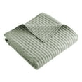 thumbnail image 1 of Levtex Home - Cross Stitch - Quilted Throw - 50x60in. - 100% Cotton - Reversible Pattern - Desert Sage Quilted Throw with Matching Stitching, 1 of 5