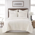 thumbnail image 1 of Levtex Home - Faux Fur King Quilt - Ivory - Quilt (106 x 92 in.) - Polyester Faux Fur, 1 of 10