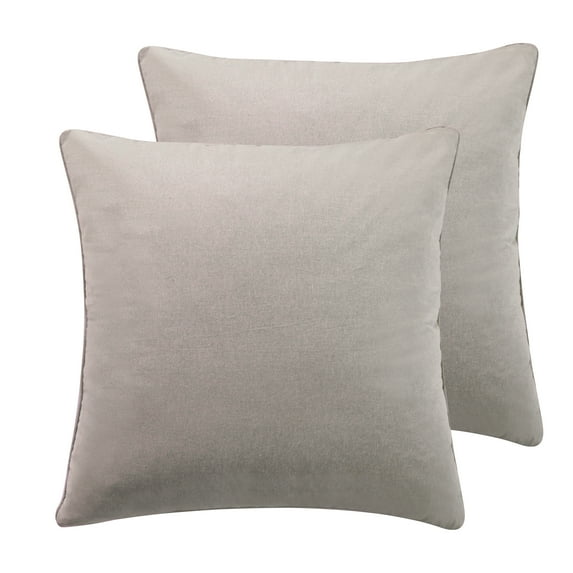 Levtex Home - Kasey - Euro Sham - 20x26in. - Beige - Cotton Fabric