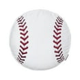 thumbnail image 1 of Levtex Home - MVP - Kids Decorative Pillow (17in. R) - Baseball - White, Red, and Silver, 1 of 3