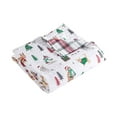 thumbnail image 1 of Levtex Home - Meowy Christmas - Throw - Red, Green, Grey and White - Quilt (50x60in.) and Sham 50x60in. - Cotton, 1 of 5