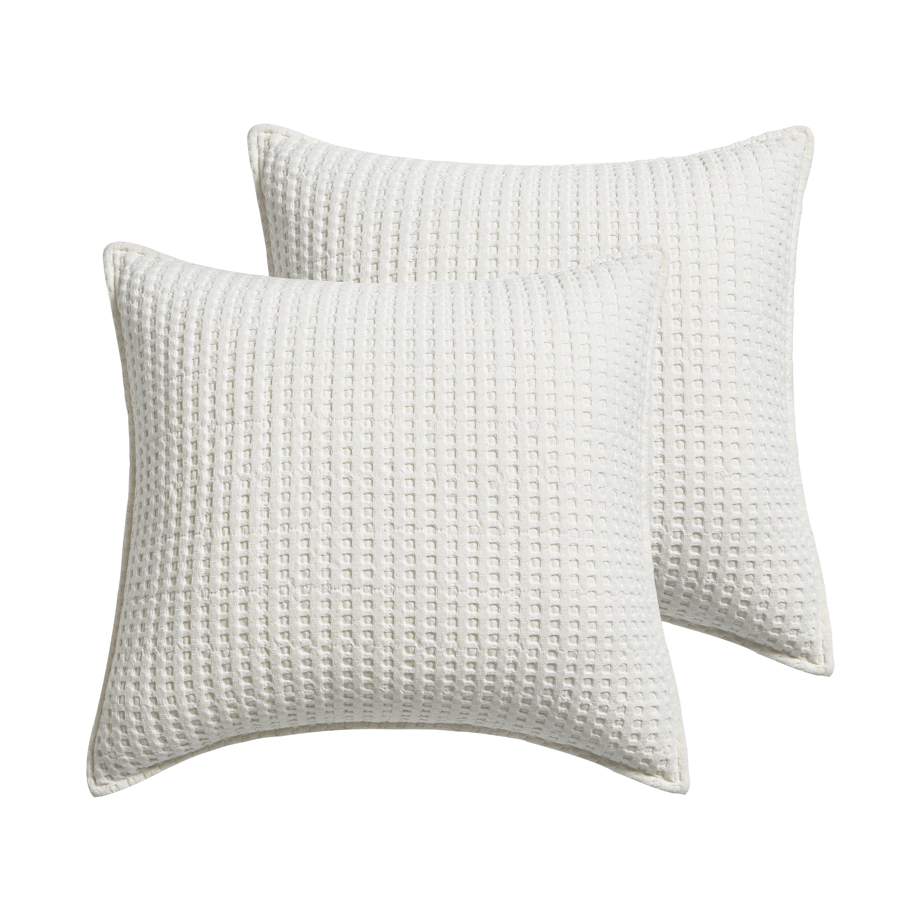 White Waffle Pillow Cover, Sizes Available 