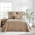 thumbnail image 1 of Levtex Home - Mills Waffle - KIng Bedspread Set - Blush Cotton Waffle - Bedspread Size (122 x 106in.), Sham Size (36 x 20in.), 1 of 6